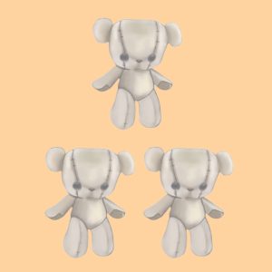 softie plush 3pcs