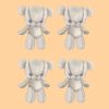 softie plush 4pcs