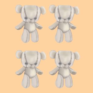 softie plush 4pcs